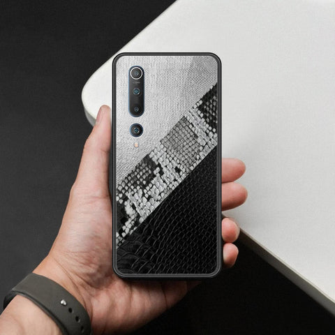 Xiaomi Mi 10 Cover - Printed Skins Series - HQ Ultra Shine Premium Infinity Glass Soft Silicon Borders Case