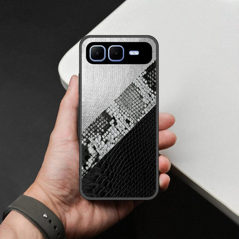 Infinix Smart 10 Plus Cover - Printed Skins Series - HQ Ultra Shine Premium Infinity Glass Soft Silicon Borders Case