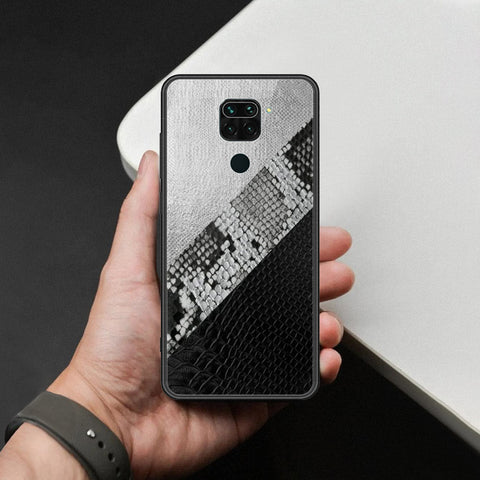 Xiaomi Redmi Note 9 Cover - Printed Skins Series - HQ Ultra Shine Premium Infinity Glass Soft Silicon Borders Case