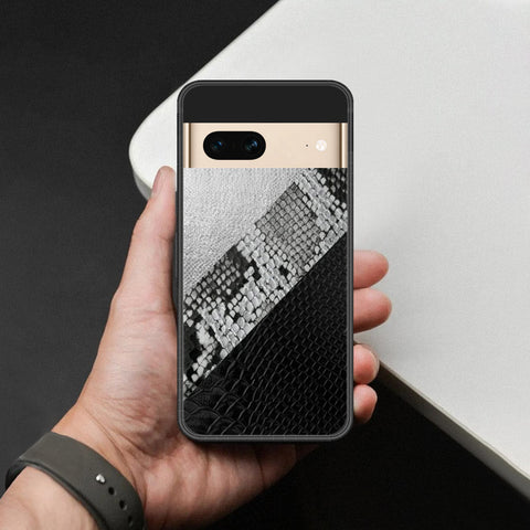 Google Pixel 7 Cover - Printed Skins Series - HQ Ultra Shine Premium Infinity Glass Soft Silicon Borders Case