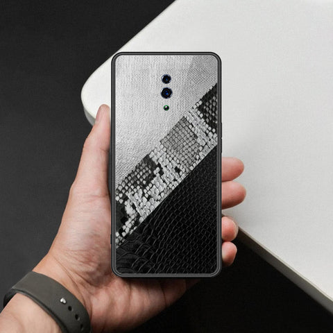 Oppo Reno Cover - Printed Skins Series - HQ Ultra Shine Premium Infinity Glass Soft Silicon Borders Case