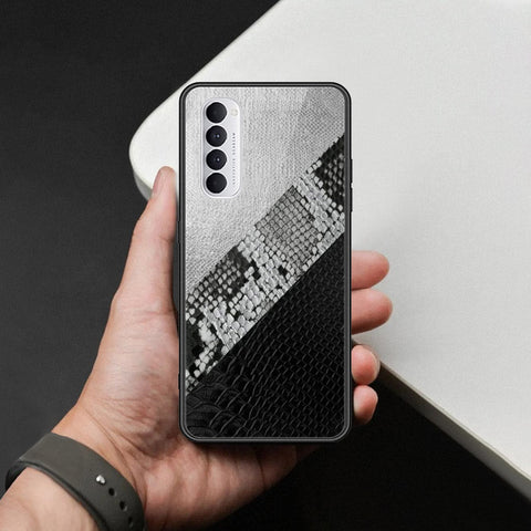 Oppo Reno 4 Pro Cover - Printed Skins Series - HQ Ultra Shine Premium Infinity Glass Soft Silicon Borders Case