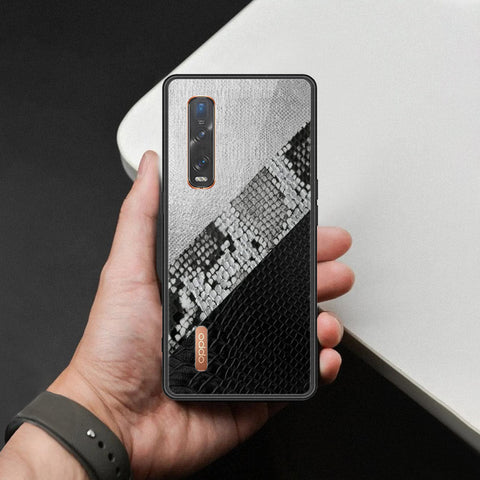 Oppo Find X2 Pro Cover - Printed Skins Series - HQ Ultra Shine Premium Infinity Glass Soft Silicon Borders Case