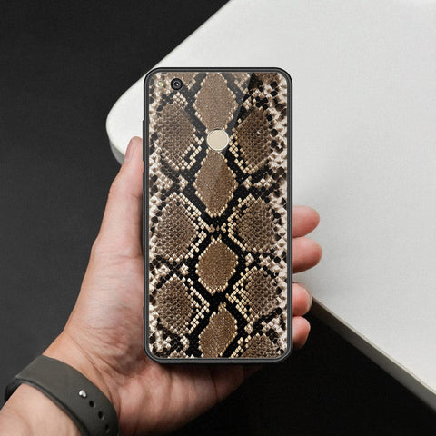 Huawei Honor 8 Lite Cover - Printed Skins Series - HQ Ultra Shine Premium Infinity Glass Soft Silicon Borders Case