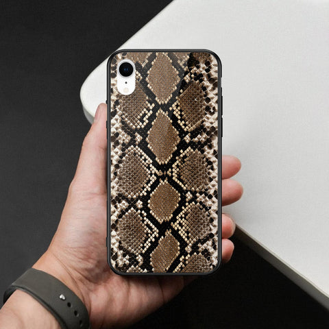 iPhone XR - Printed Skins Series - HQ Ultra Shine Premium Infinity Glass Soft Silicon Borders Case