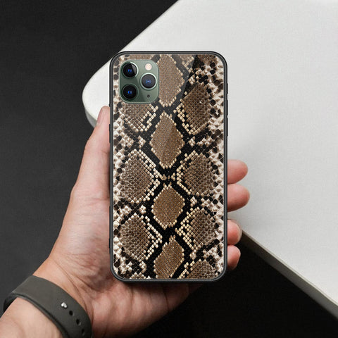iPhone 11 Pro Max - Printed Skins Series - HQ Ultra Shine Premium Infinity Glass Soft Silicon Borders Case