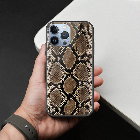 iPhone 13 Pro Max Cover - Printed Skins Series - HQ Ultra Shine Premium Infinity Glass Soft Silicon Borders Case