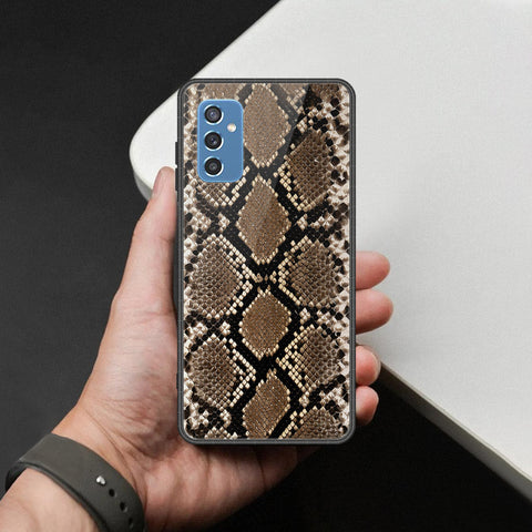 Samsung Galaxy M52 5G Cover - Printed Skins Series - HQ Ultra Shine Premium Infinity Glass Soft Silicon Borders Case