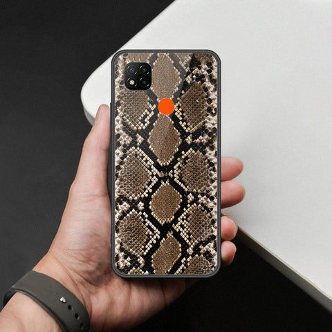 Xiaomi Redmi 9C Cover - Printed Skins Series - HQ Ultra Shine Premium Infinity Glass Soft Silicon Borders Case