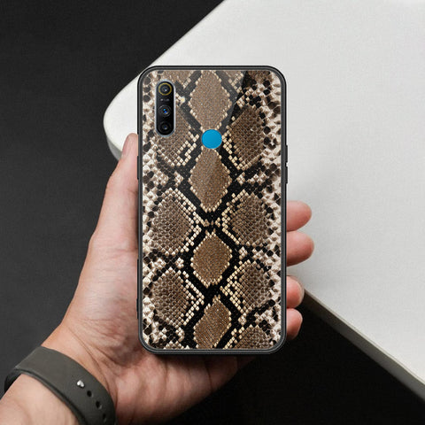 Realme C3 Cover - Printed Skins Series - HQ Ultra Shine Premium Infinity Glass Soft Silicon Borders Case