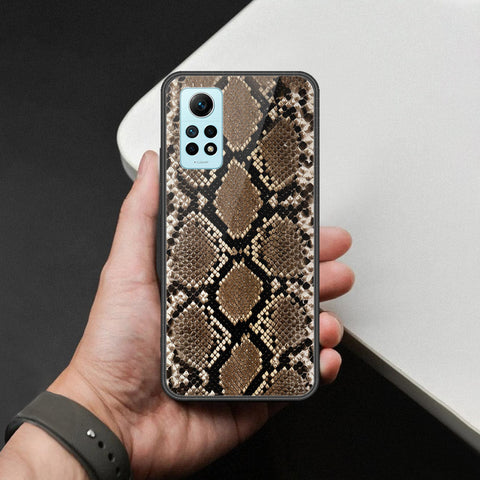 Xiaomi Redmi Note 12 Pro 4G Cover - Printed Skins Series - HQ Ultra Shine Premium Infinity Glass Soft Silicon Borders Case