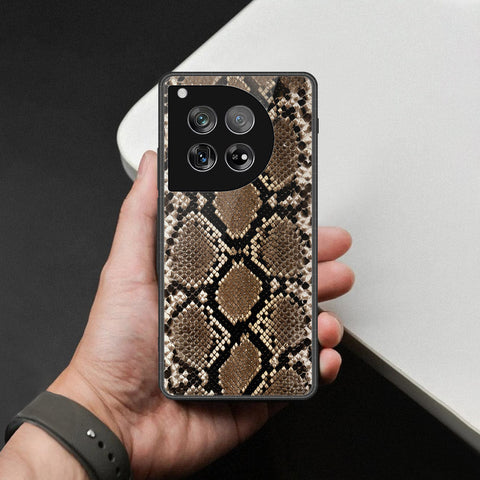 OnePlus 12 Cover - Printed Skins Series - HQ Ultra Shine Premium Infinity Glass Soft Silicon Borders Case