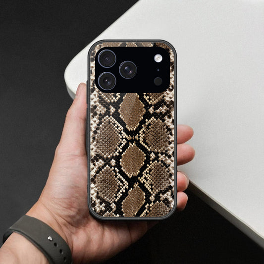 iPhone 17 Pro Max - Printed Skins Series - HQ Ultra Shine Premium Infinity Glass Soft Silicon Borders Case (Fast Delivery)(AH)