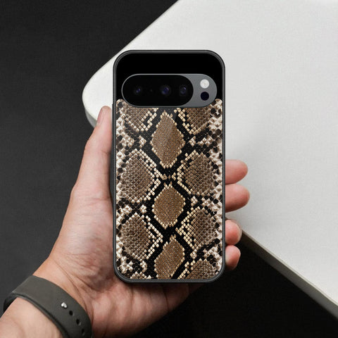Google Pixel 9 Pro Cover - Printed Skins Series - HQ Ultra Shine Premium Infinity Glass Soft Silicon Borders Case
