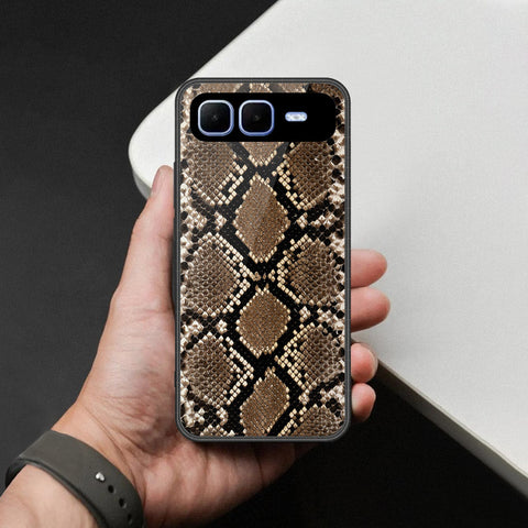 Infinix Smart 10 Plus Cover - Printed Skins Series - HQ Ultra Shine Premium Infinity Glass Soft Silicon Borders Case