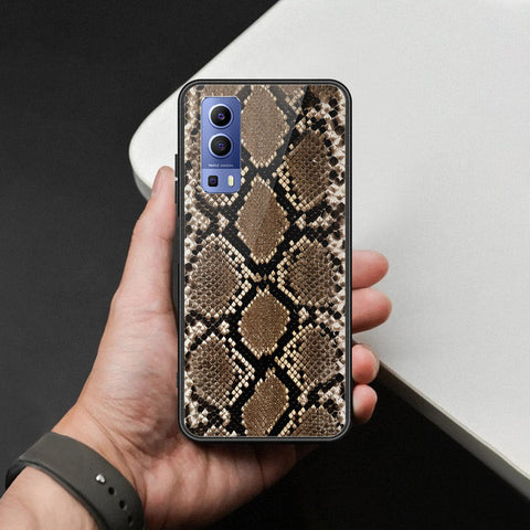 Vivo Y52 5G Cover - Printed Skins Series - HQ Ultra Shine Premium Infinity Glass Soft Silicon Borders Case