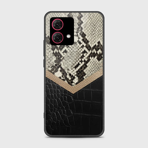 Motorola Moto G84 Cover - Printed Skins Series - HQ Ultra Shine Premium Infinity Glass Soft Silicon Borders Case