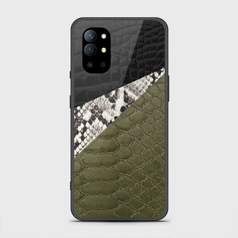 OnePlus 9R Cover - Printed Skins Series - HQ Ultra Shine Premium Infinity Glass Soft Silicon Borders Case (Fast Delivery)