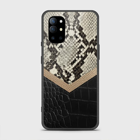 OnePlus 9R Cover - Printed Skins Series - HQ Ultra Shine Premium Infinity Glass Soft Silicon Borders Case (Fast Delivery)