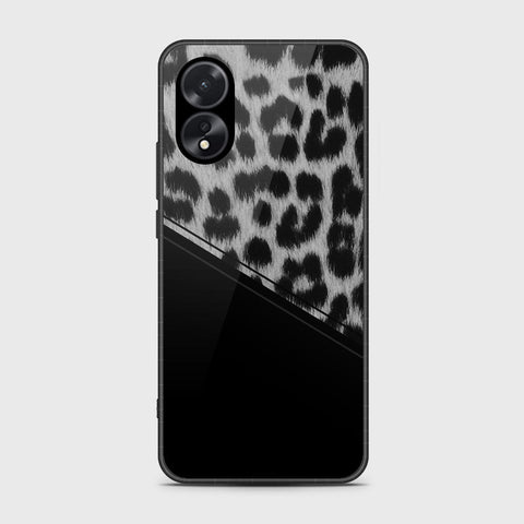 Oppo A18 Cover- Printed Skins Series - HQ Ultra Shine Premium Infinity Glass Soft Silicon Borders Case