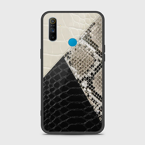 Realme C3 Cover- Printed Skins Series - HQ Ultra Shine Premium Infinity Glass Soft Silicon Borders Case