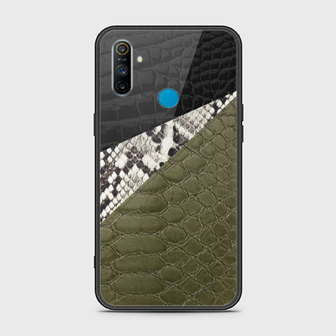 Realme C3 Cover- Printed Skins Series - HQ Ultra Shine Premium Infinity Glass Soft Silicon Borders Case