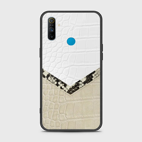 Realme C3 Cover- Printed Skins Series - HQ Ultra Shine Premium Infinity Glass Soft Silicon Borders Case