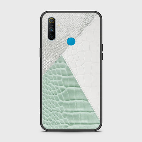 Realme C3 Cover- Printed Skins Series - HQ Ultra Shine Premium Infinity Glass Soft Silicon Borders Case