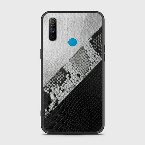 Realme C3 Cover- Printed Skins Series - HQ Ultra Shine Premium Infinity Glass Soft Silicon Borders Case