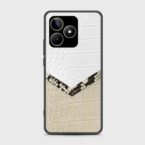 Realme C51 Cover- Printed Skins Series - HQ Ultra Shine Premium Infinity Glass Soft Silicon Borders Case