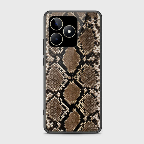 Realme C51 Cover- Printed Skins Series - HQ Ultra Shine Premium Infinity Glass Soft Silicon Borders Case