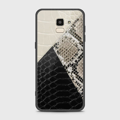 Samsung Galaxy On6 2018 Cover - Printed Skins Series - HQ Ultra Shine Premium Infinity Glass Soft Silicon Borders Case (Fast Delivery)