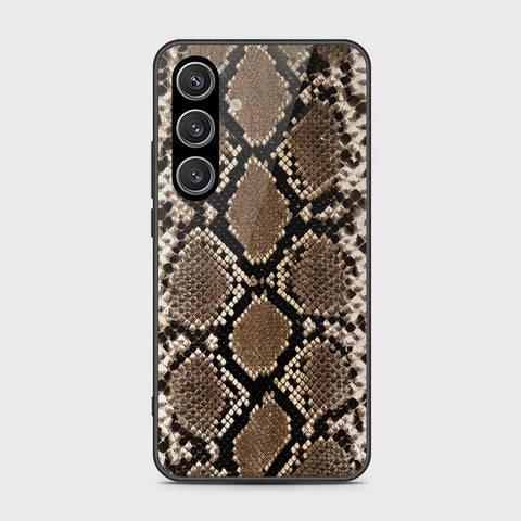 Samsung Galaxy S25 FE Cover- Printed Skins Series - HQ Ultra Shine Premium Infinity Glass Soft Silicon Borders Case