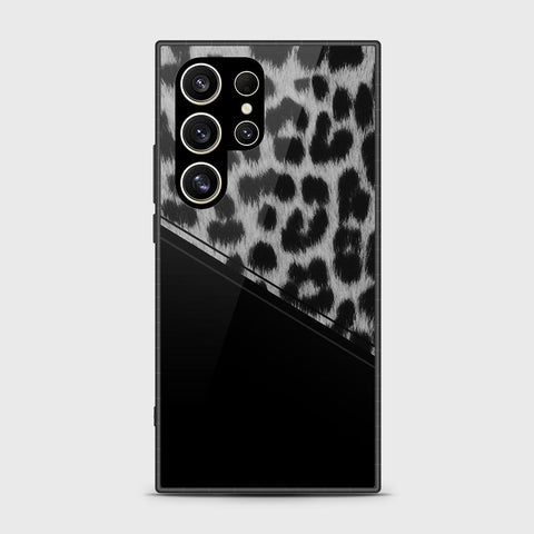 Samsung Galaxy S24 Ultra Cover- Printed Skins Series - HQ Ultra Shine Premium Infinity Glass Soft Silicon Borders Case (Fast Delivery) (SU)