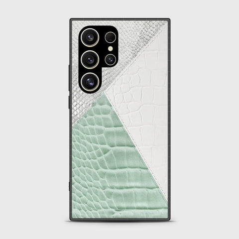 Samsung Galaxy S24 Ultra Cover- Printed Skins Series - HQ Ultra Shine Premium Infinity Glass Soft Silicon Borders Case (Fast Delivery) (SU)