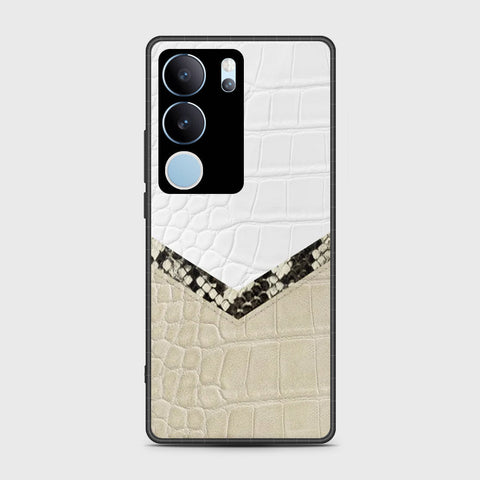 Vivo V29 Cover- Printed Skins Series - HQ Ultra Shine Premium Infinity Glass Soft Silicon Borders Case (Fast Delivery)
