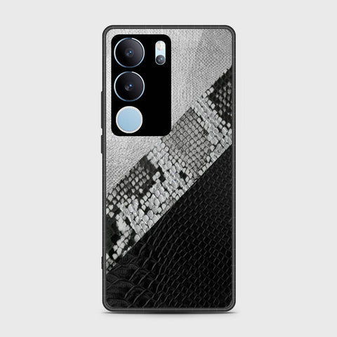 Vivo V29 Cover- Printed Skins Series - HQ Ultra Shine Premium Infinity Glass Soft Silicon Borders Case (Fast Delivery) (SU)