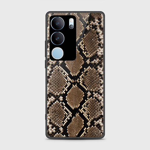 Vivo V29 Cover- Printed Skins Series - HQ Ultra Shine Premium Infinity Glass Soft Silicon Borders Case (Fast Delivery) (SU)