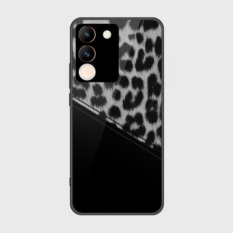 Vivo Y200 Cover- Printed Skins Series - HQ Ultra Shine Premium Infinity Glass Soft Silicon Borders Case