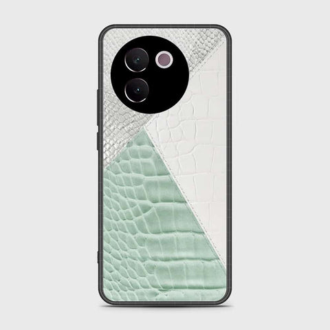 Vivo V30e Cover- Printed Skins Series - HQ Ultra Shine Premium Infinity Glass Soft Silicon Borders Case