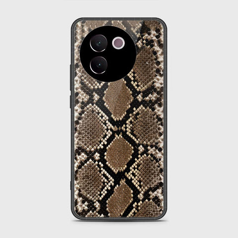Vivo V30e Cover- Printed Skins Series - HQ Ultra Shine Premium Infinity Glass Soft Silicon Borders Case
