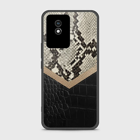 Vivo Y11 2023 Cover- Printed Skins Series - HQ Ultra Shine Premium Infinity Glass Soft Silicon Borders Case