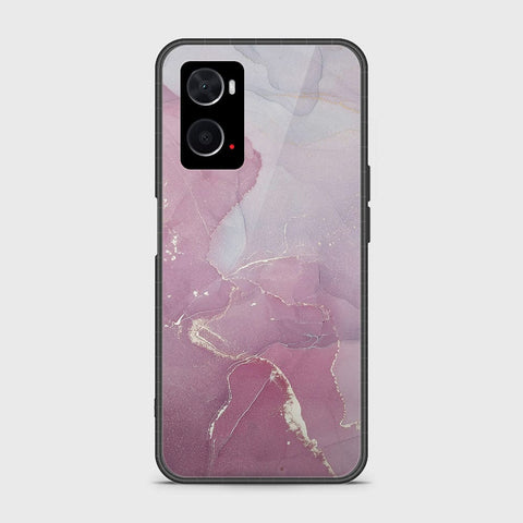 Oppo A96 4G Cover- Mystic Marble Series - HQ Ultra Shine Premium Infinity Glass Soft Silicon Borders Case