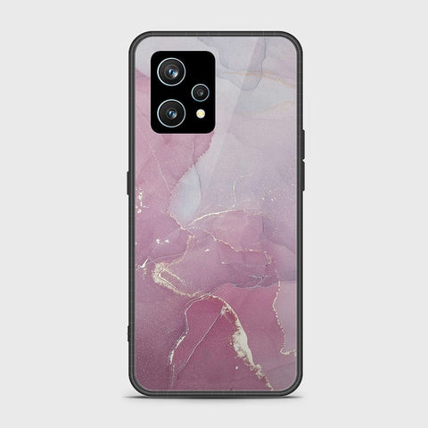 Realme 9 4G Cover- Mystic Marble Series - HQ Ultra Shine Premium Infinity Glass Soft Silicon Borders Case (Fast Delivery)