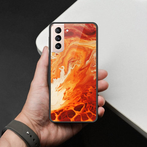 Samsung Galaxy S22 Plus 5G Cover - Mystic Marble Series - HQ Ultra Shine Premium Infinity Glass Soft Silicon Borders Case