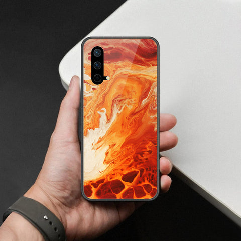 OnePlus Nord CE 5G Cover - Mystic Marble Series - HQ Ultra Shine Premium Infinity Glass Soft Silicon Borders Case