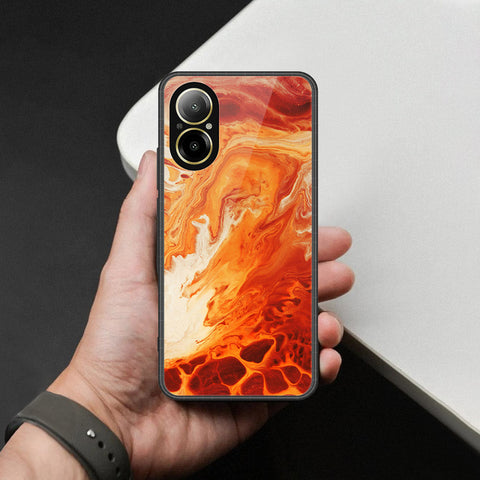 Realme C67 4G Cover - Mystic Marble Series - HQ Ultra Shine Premium Infinity Glass Soft Silicon Borders Case