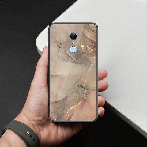 Xiaomi Redmi 5 Cover - Mystic Marble Series - HQ Ultra Shine Premium Infinity Glass Soft Silicon Borders Case