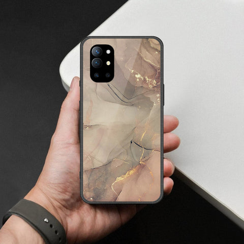OnePlus 9R Cover - Mystic Marble Series - HQ Ultra Shine Premium Infinity Glass Soft Silicon Borders Case