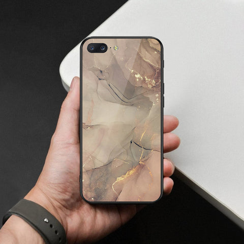 OnePlus 5 Cover - Mystic Marble Series - HQ Ultra Shine Premium Infinity Glass Soft Silicon Borders Case